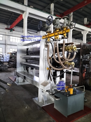 औद्योगिक सर्जिकल गाउन के लिए 420 × 2020 टेक्सटाइल कैलेंडर मशीन