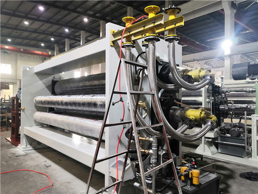 स्वचालित ISO9001 650m / न्यूनतम कैलेंडर रोलर मशीन