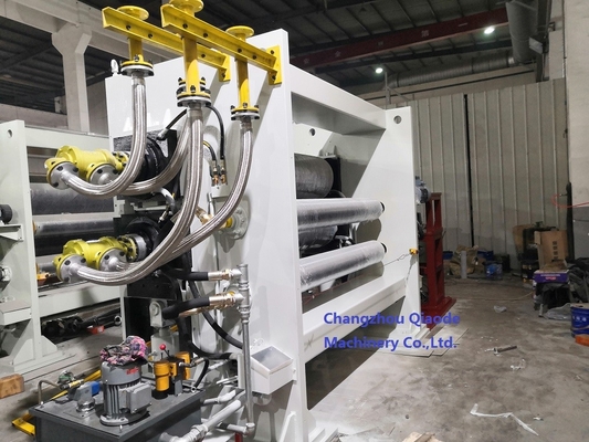 स्वचालित कैलेंडर रोलर मशीन 480×2020 स्पीड 250m/मिनट
